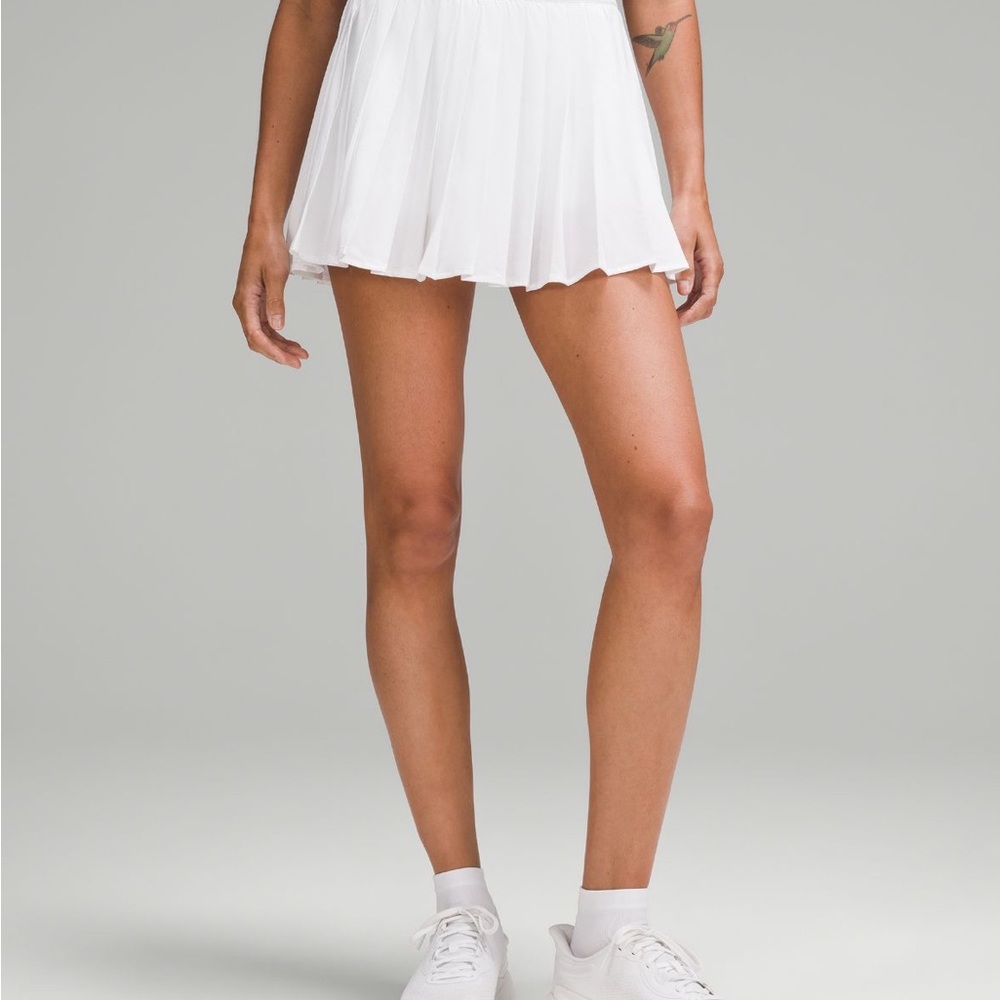 NWOT Lululemon High Rise Pleated Tennis Skirt